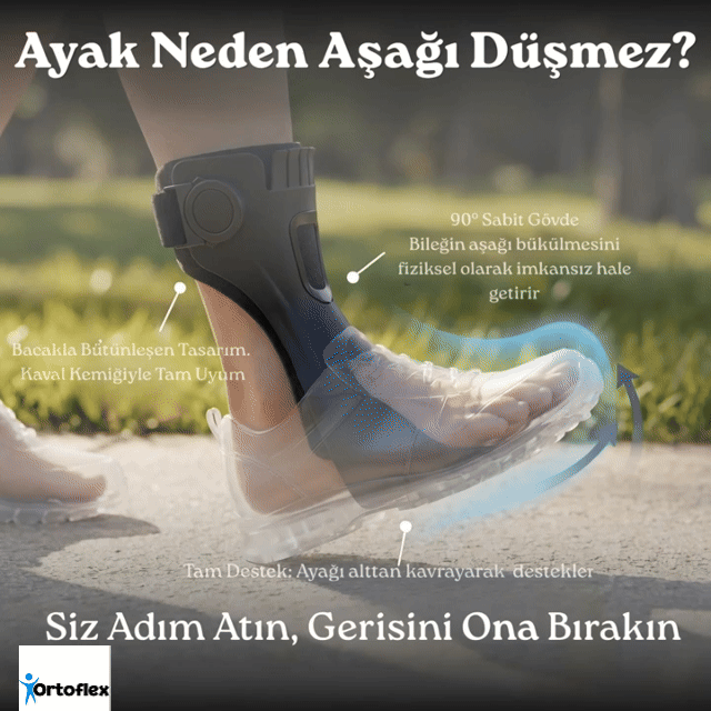 Ortoflex-Ayak Düşmesi Ortozu (AFO)