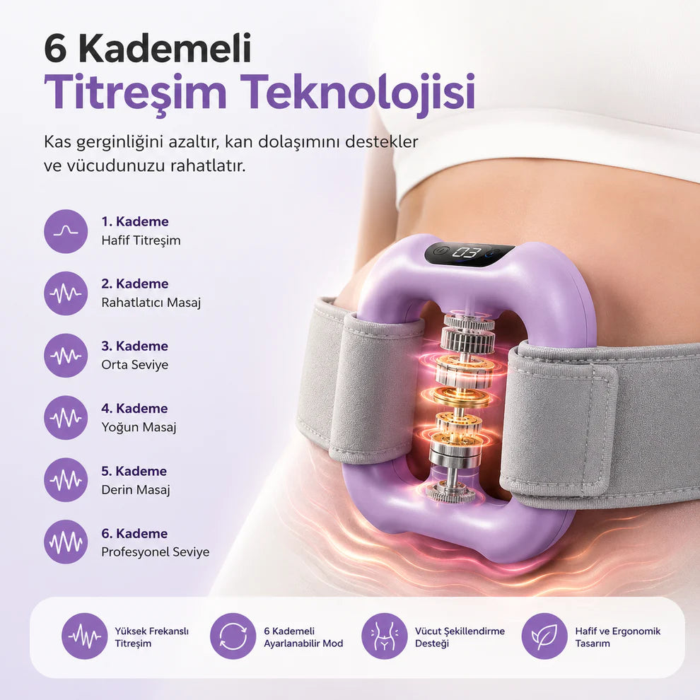 Masaj Aleti-Titreşimli Vücut Şekillendirme